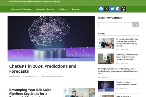 Screenshot of INFOTECH Pub